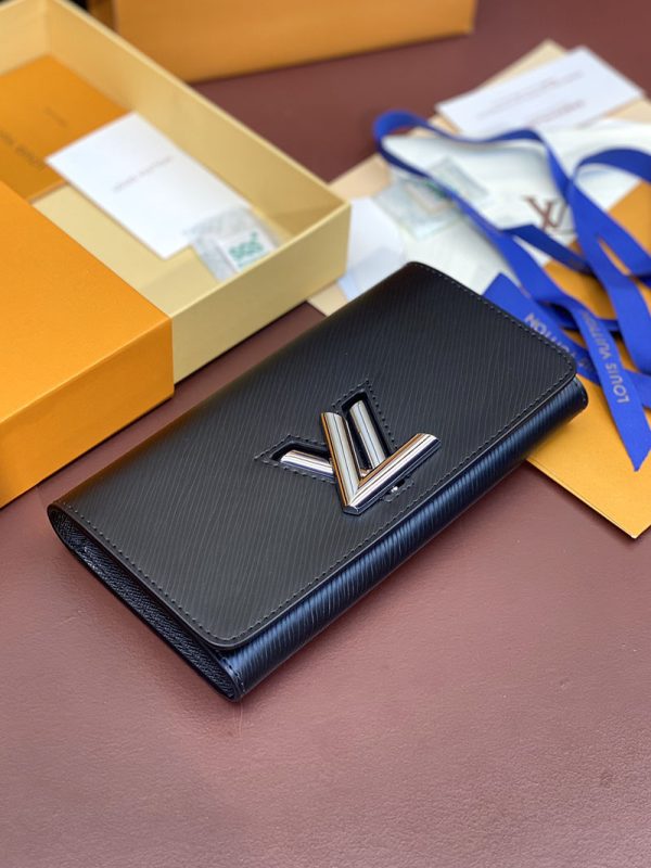 ルイヴィトン アウトレット 店舗 LOUIS VUITTON ポルトフォイユ・ツイスト エピ ノワール M68309 - 画像 (8)