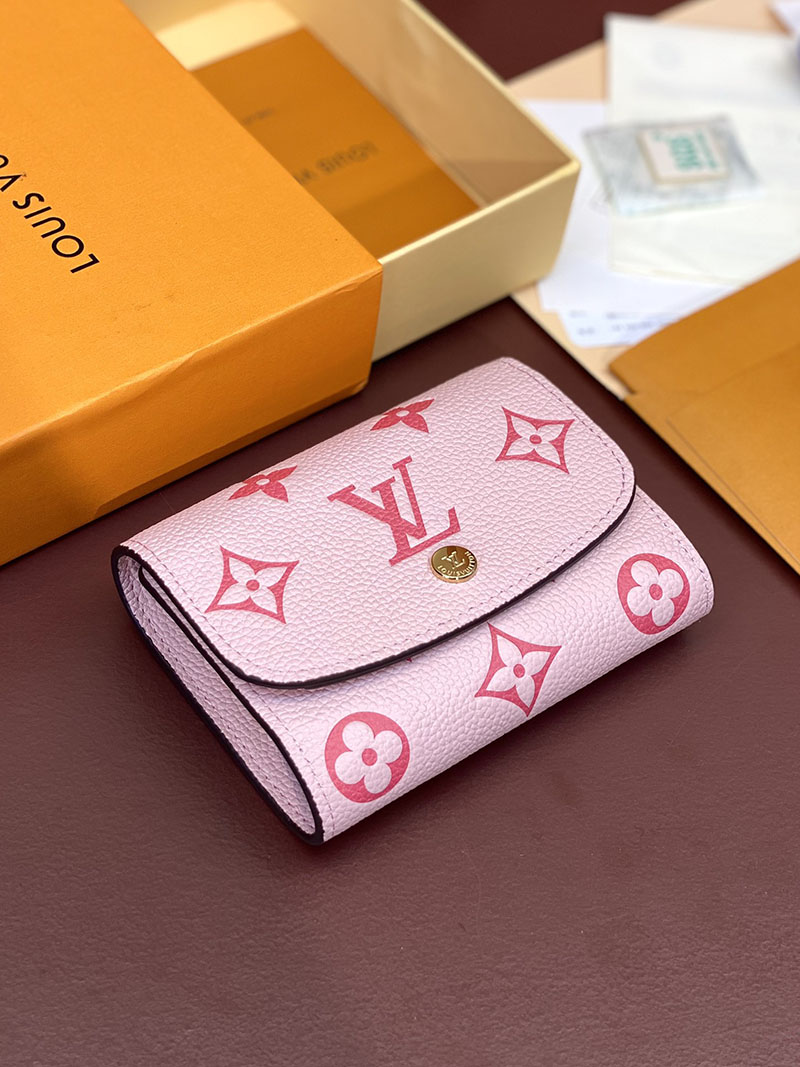 ルイヴィトン アウトレット 店舗 LOUIS VUITTON マヒナ ポルトフォイユイリスXS lv301883 ヴィトン 財布 レディース ピンク - 画像 (8)