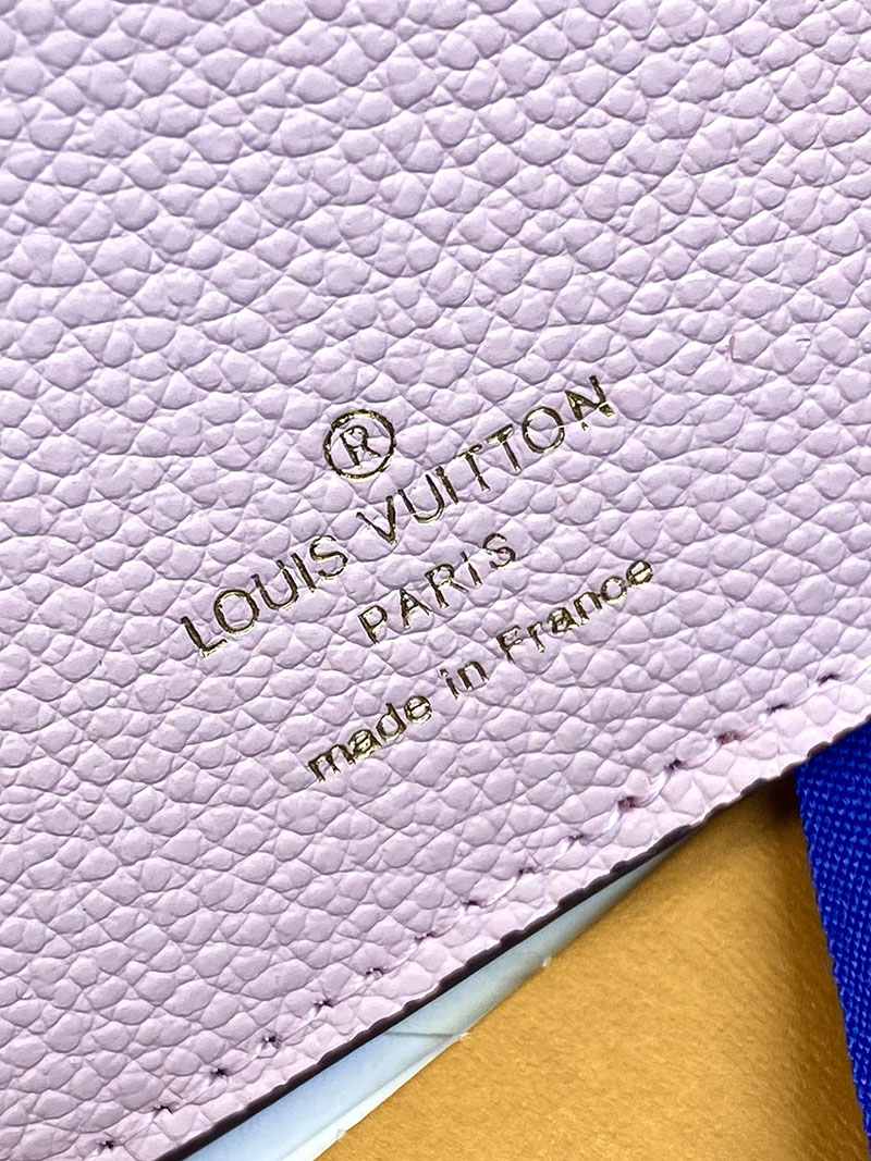 ルイヴィトン アウトレット 店舗 LOUIS VUITTON マヒナ ポルトフォイユイリスXS lv301883 ヴィトン 財布 レディース ピンク - 画像 (4)
