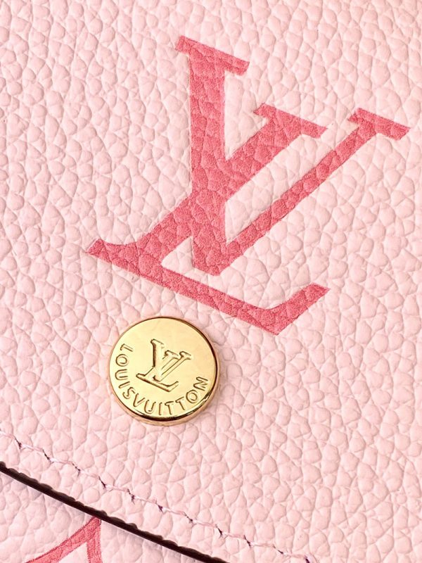 ルイヴィトン アウトレット 店舗 LOUIS VUITTON マヒナ ポルトフォイユイリスXS lv301883 ヴィトン 財布 レディース ピンク - 画像 (2)
