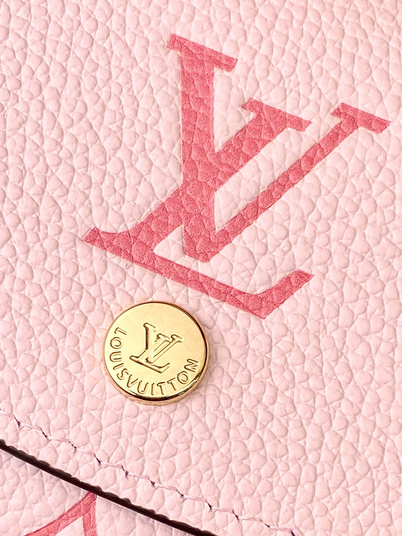 ルイヴィトン アウトレット 店舗 LOUIS VUITTON マヒナ ポルトフォイユイリスXS lv301883 ヴィトン 財布 レディース ピンク - 画像 (2)