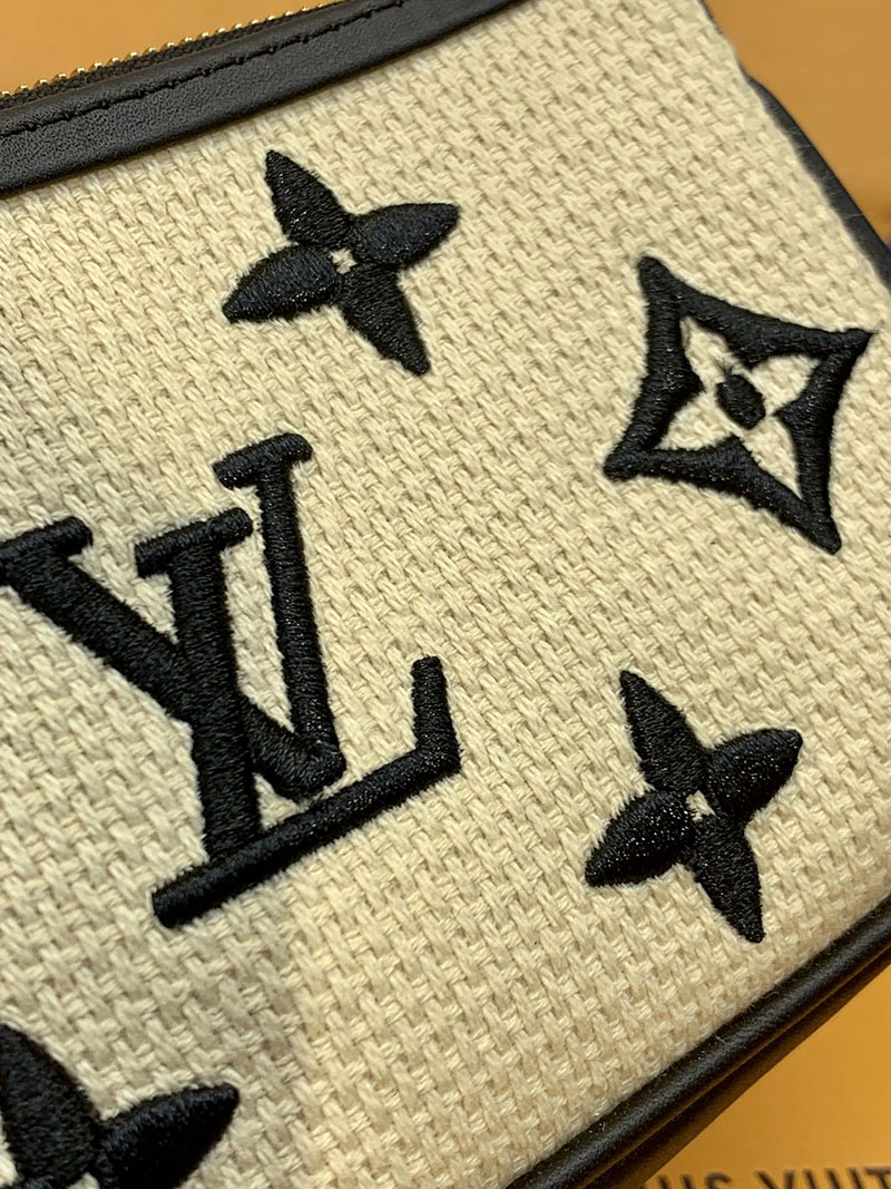 ルイヴィトン アウトレット 店舗 LOUIS VUITTON M82472 LV バイ・ザ・プール ミニポシェット アクセソワール アイボリー - 画像 (4)