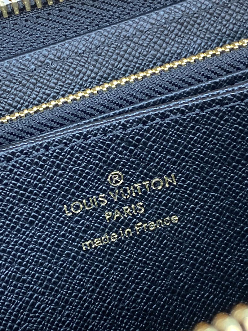ルイヴィトン アウトレット 店舗 LOUIS VUITTON M82529 ラウンドファスナー コットン ジッピー・ウォレット - 画像 (5)