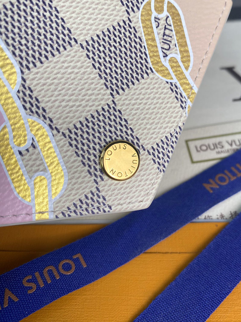 ルイヴィトン アウトレット 店舗 LOUIS VUITTON N40468 3つ折り財布 NAUTICAL ノーティカル ポルトフォイユ・ヴィクトリーヌ - 画像 (4)