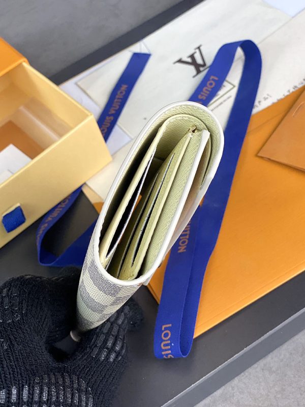 ルイヴィトン アウトレット 店舗 LOUIS VUITTON N40468 3つ折り財布 NAUTICAL ノーティカル ポルトフォイユ・ヴィクトリーヌ - 画像 (3)