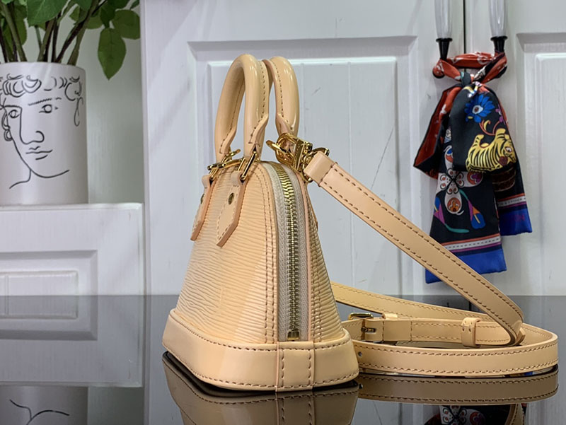 ルイヴィトン アウトレット 店舗 LOUIS VUITTON ナノ・アルマ M82411 ルイヴィトン エピ バッグ 人気 - 画像 (9)