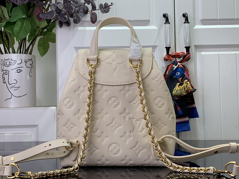 ルイヴィトン アウトレット 店舗 LOUIS VUITTON バックアップ リュック デイパック バックパック M47106 ホワイト 白 - 画像 (8)