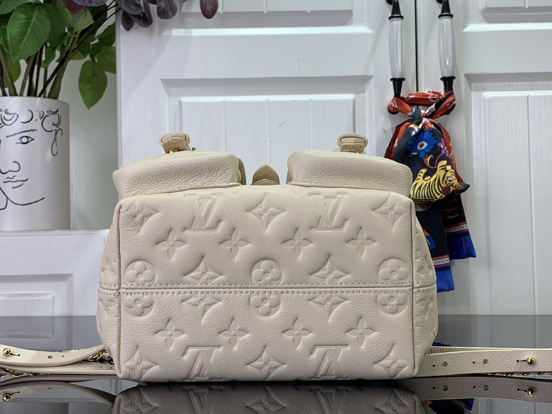 ルイヴィトン アウトレット 店舗 LOUIS VUITTON バックアップ リュック デイパック バックパック M47106 ホワイト 白 - 画像 (7)