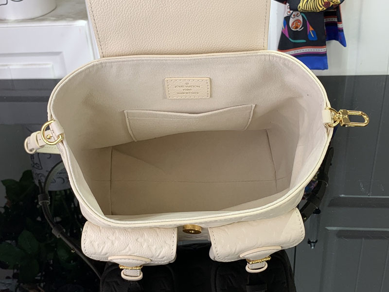 ルイヴィトン アウトレット 店舗 LOUIS VUITTON バックアップ リュック デイパック バックパック M47106 ホワイト 白 - 画像 (2)