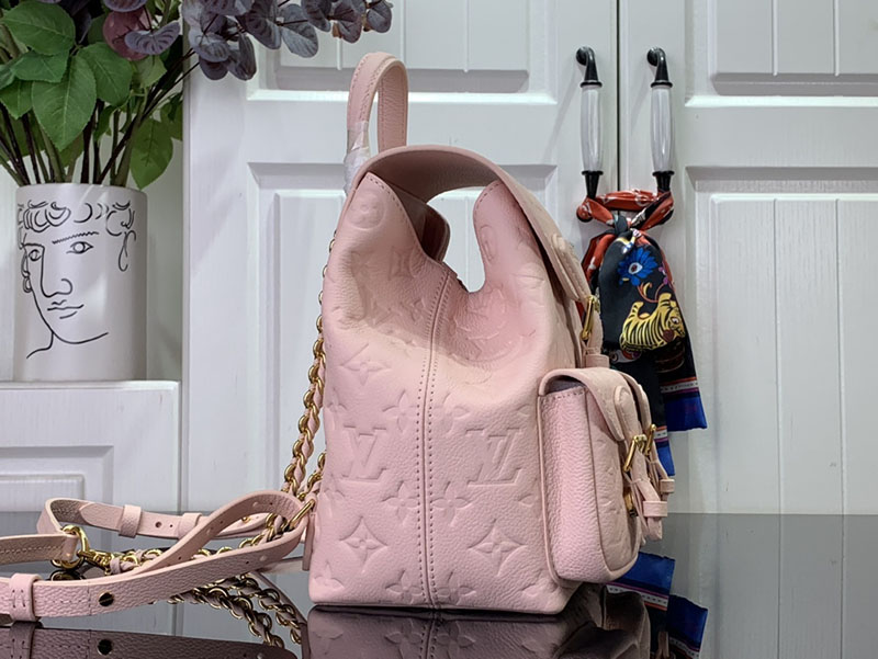 ルイヴィトン アウトレット 店舗 LOUIS VUITTON バックアップ ピンクオパール リュックサック バックパック バッグ レディース M47074 - 画像 (9)