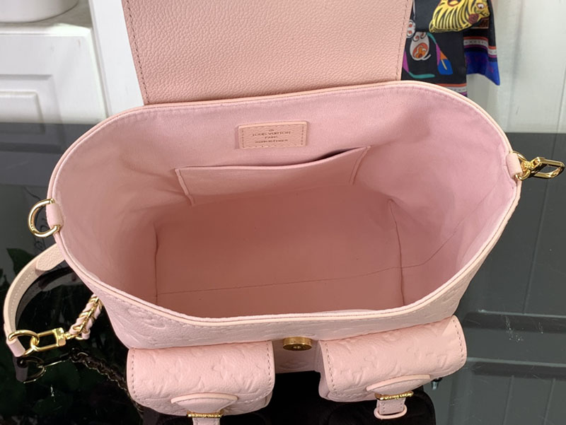 ルイヴィトン アウトレット 店舗 LOUIS VUITTON バックアップ ピンクオパール リュックサック バックパック バッグ レディース M47074 - 画像 (3)