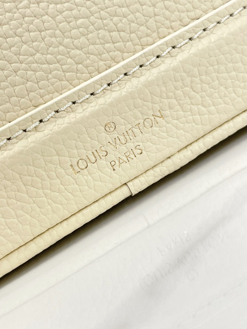 ルイヴィトン アウトレット 店舗 LOUIS VUITTON ナノ・ノエ バイカラーモノグラムアンプラント M82933 ホワイト/ライラック - 画像 (2)