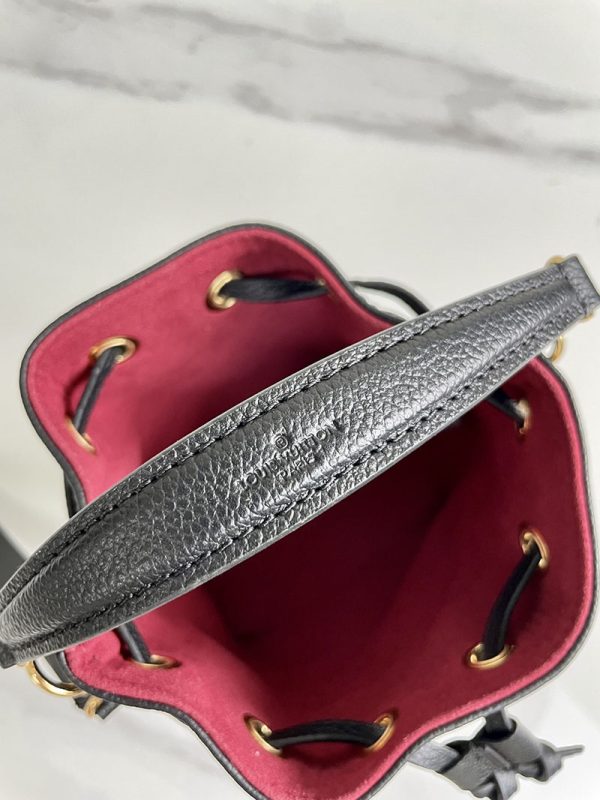 ルイヴィトン アウトレット 店舗 LOUIS VUITTON ナノ・ノエ 2way ブラック ベージュ lv301897 ナノノエ 芸能人 - 画像 (4)