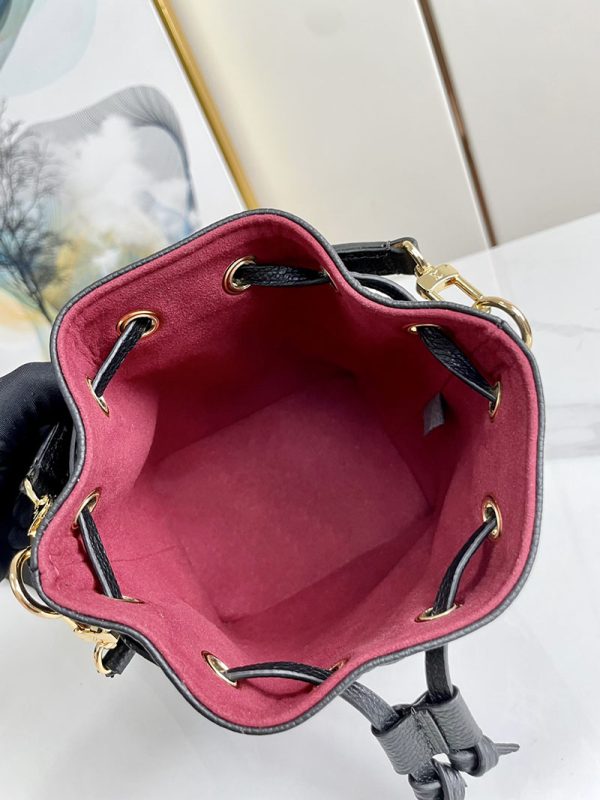 ルイヴィトン アウトレット 店舗 LOUIS VUITTON ナノ・ノエ 2way ブラック ベージュ lv301897 ナノノエ 芸能人 - 画像 (3)