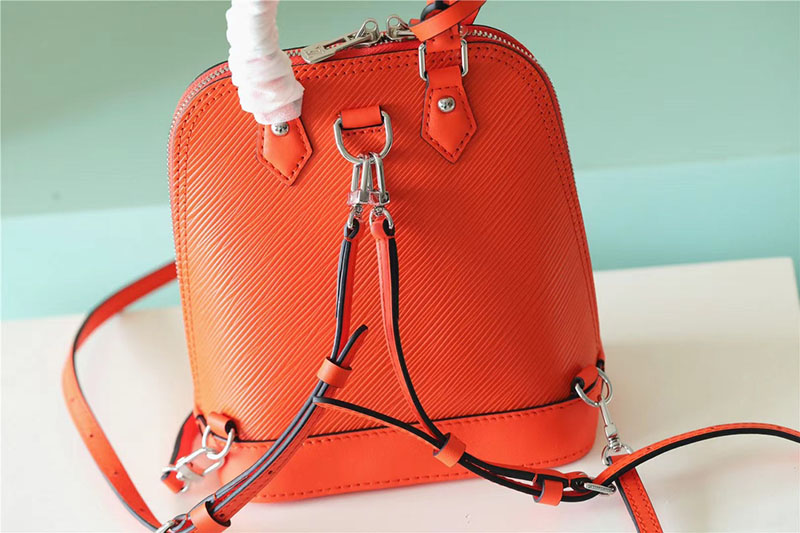 ルイヴィトン アウトレット 店舗 LOUIS VUITTON アルマ・バックパック エピ・レザー ボルケーノオレンジ M25104 - 画像 (9)