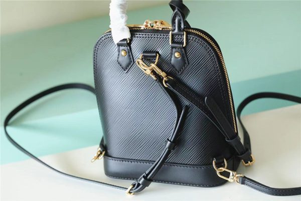 ルイヴィトン アウトレット 店舗 LOUIS VUITTON アルマ・バックパック リュック エピ・レザー ブラック M25103 - 画像 (9)