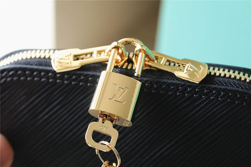 ルイヴィトン アウトレット 店舗 LOUIS VUITTON アルマ・バックパック リュック エピ・レザー ブラック M25103 - 画像 (7)