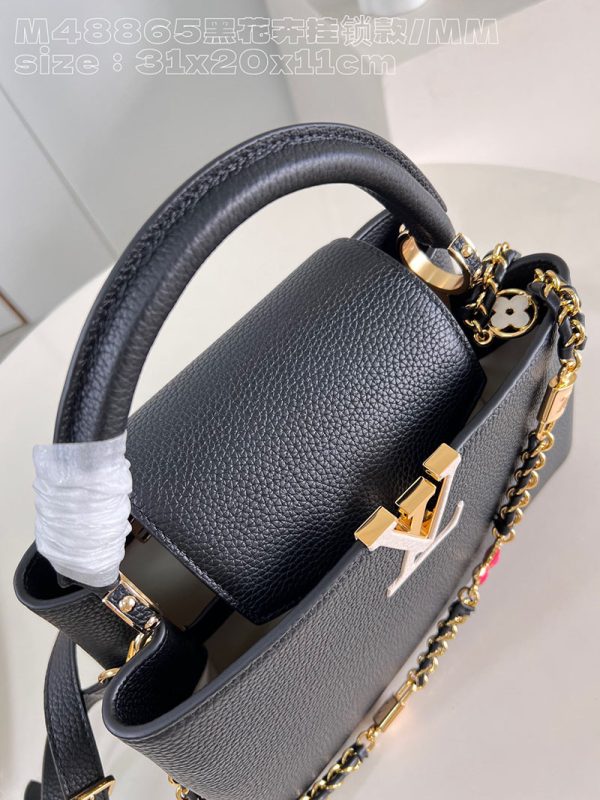 ルイヴィトン アウトレット 店舗 LOUIS VUITTON カプシーヌ MM lv301902 ルイヴィトン カプシーヌ 人気 - 画像 (8)
