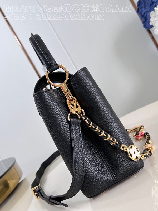 ルイヴィトン アウトレット 店舗 LOUIS VUITTON カプシーヌ MM lv301902 ルイヴィトン カプシーヌ 人気 - 画像 (4)