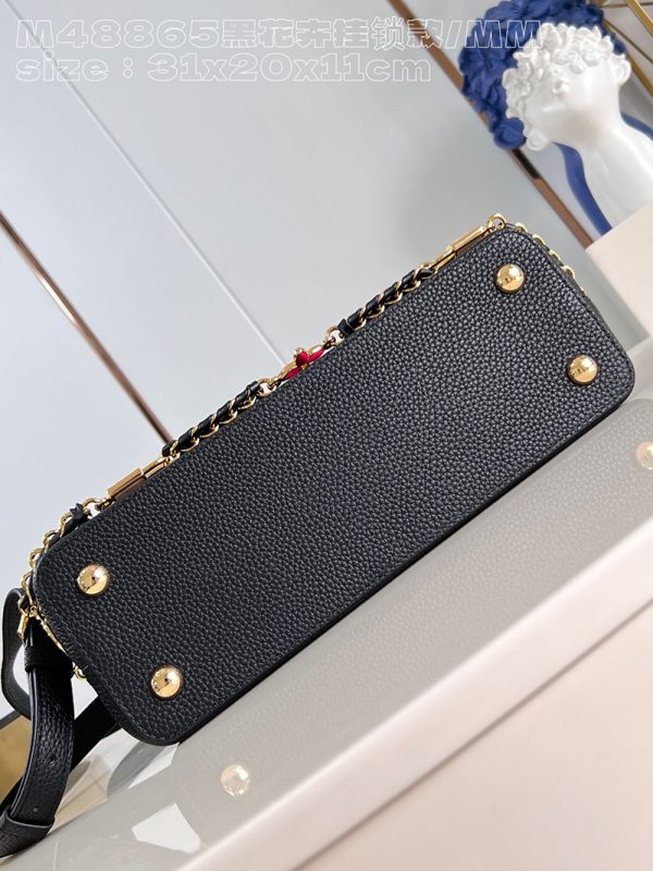 ルイヴィトン アウトレット 店舗 LOUIS VUITTON カプシーヌ MM lv301902 ルイヴィトン カプシーヌ 人気 - 画像 (3)