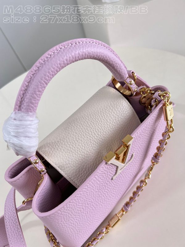 ルイヴィトン アウトレット 店舗 LOUIS VUITTON カプシーヌ BB lv301903 ルイヴィトン カプシーヌ ピンク - 画像 (8)