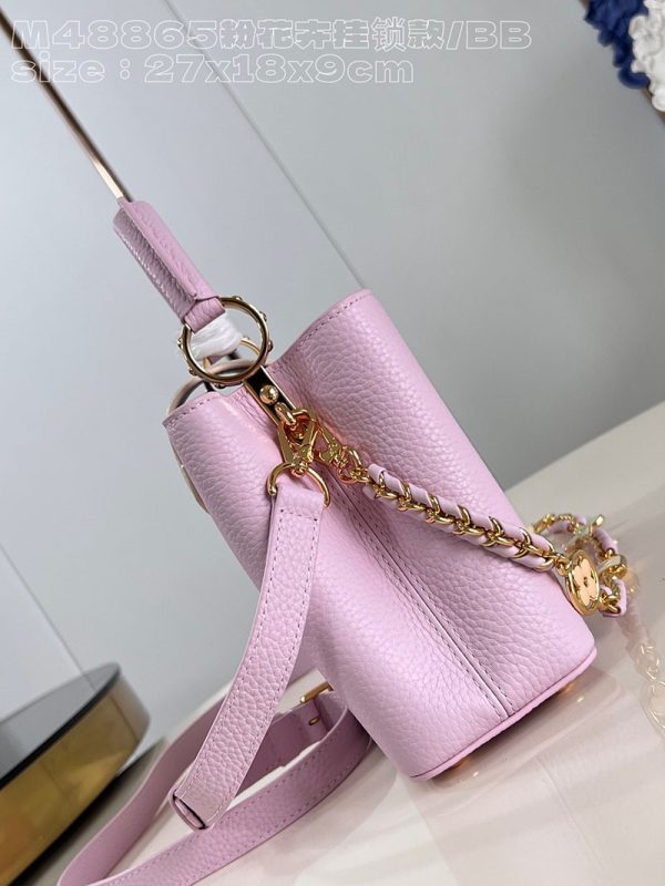 ルイヴィトン アウトレット 店舗 LOUIS VUITTON カプシーヌ BB lv301903 ルイヴィトン カプシーヌ ピンク - 画像 (4)