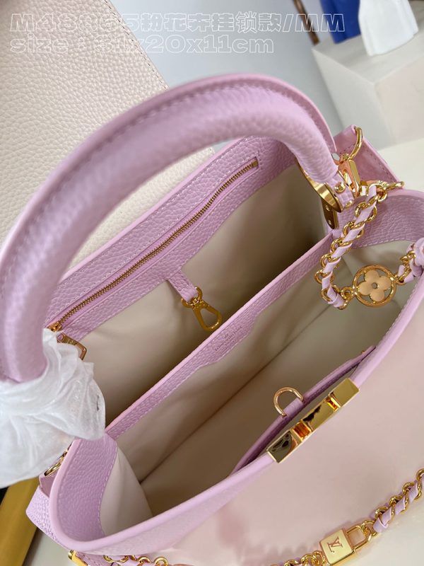 ルイヴィトン アウトレット 店舗 LOUIS VUITTON カプシーヌ MM lv301904 ルイヴィトン カプシーヌ ピンク - 画像 (7)