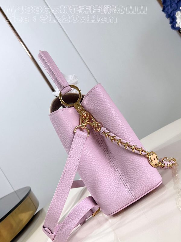 ルイヴィトン アウトレット 店舗 LOUIS VUITTON カプシーヌ MM lv301904 ルイヴィトン カプシーヌ ピンク - 画像 (5)