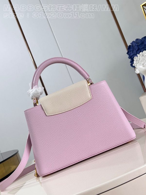 ルイヴィトン アウトレット 店舗 LOUIS VUITTON カプシーヌ MM lv301904 ルイヴィトン カプシーヌ ピンク - 画像 (2)