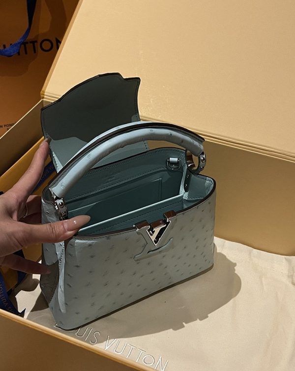 ルイヴィトン アウトレット 店舗 LOUIS VUITTON ハンドバッグ カプシーヌ ミニ lv301906 カプシーヌミニ 使い勝手 - 画像 (3)