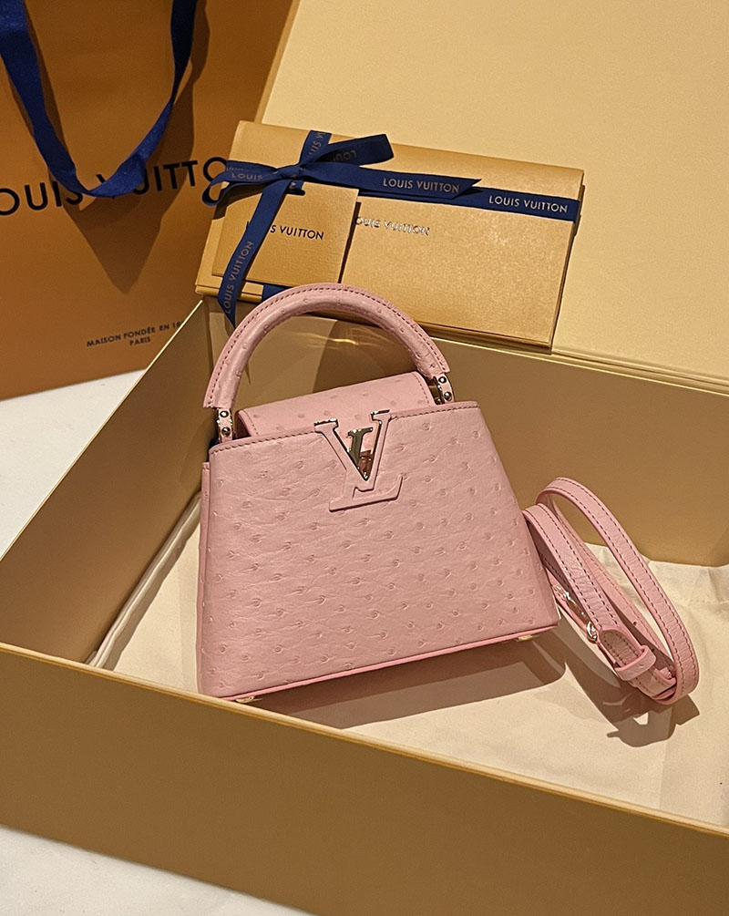 ルイヴィトン アウトレット 店舗 LOUIS VUITTON ハンドバッグ カプシーヌ ミニ lv301907 カプシーヌ 持ってる人 - 画像 (6)