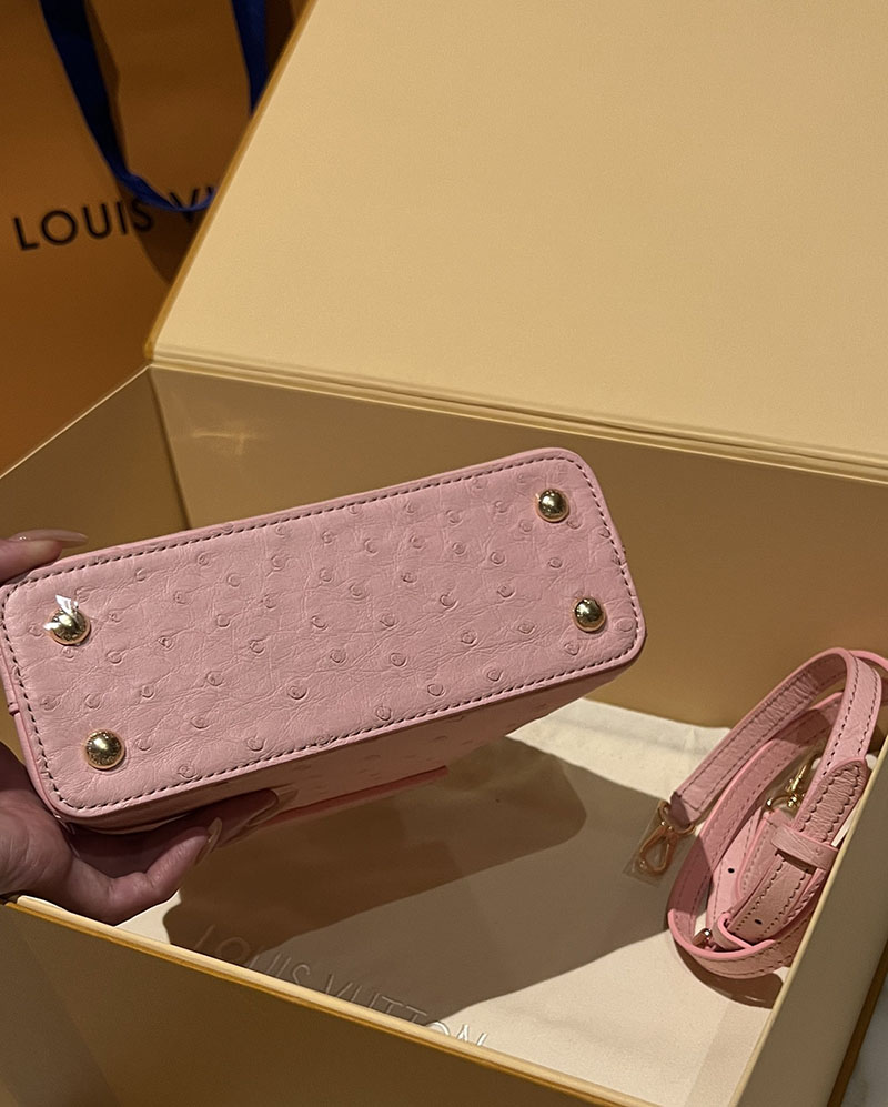 ルイヴィトン アウトレット 店舗 LOUIS VUITTON ハンドバッグ カプシーヌ ミニ lv301907 カプシーヌ 持ってる人 - 画像 (2)