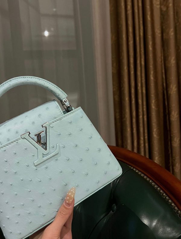 ルイヴィトン アウトレット 店舗 LOUIS VUITTON ハンドバッグ カプシーヌ ミニ lv301908 カプシーヌ 芸能人 - 画像 (6)