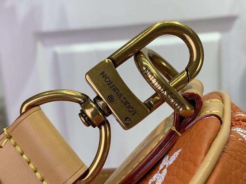 逸品 ルイヴィトン M13912 スピーディ P9 バンドリエール 25 サマーピーチ LOUIS VUITTON ボストンバッグ - 画像 (6)