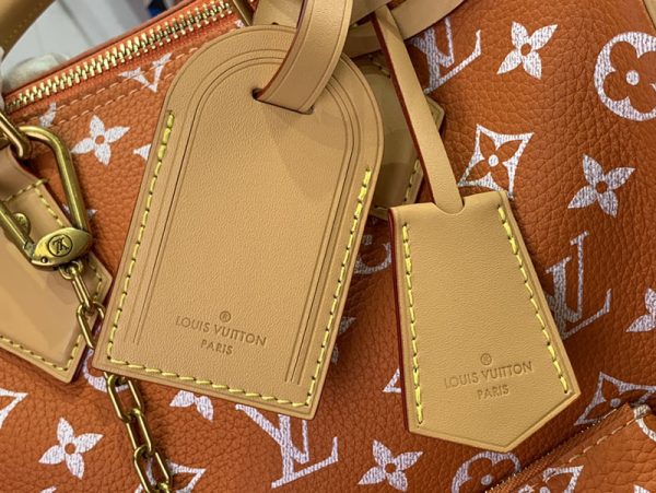 逸品 ルイヴィトン M13912 スピーディ P9 バンドリエール 25 サマーピーチ LOUIS VUITTON ボストンバッグ - 画像 (4)