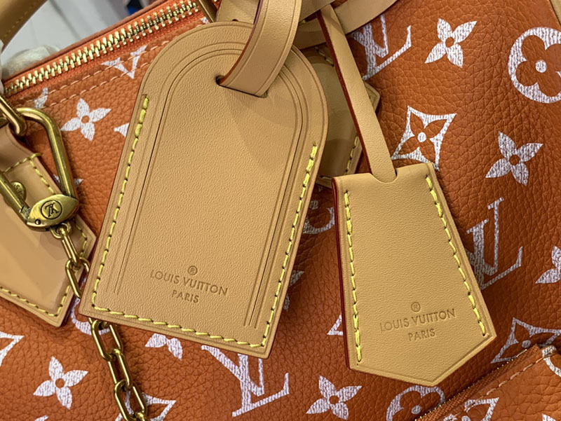 逸品 ルイヴィトン M13912 スピーディ P9 バンドリエール 25 サマーピーチ LOUIS VUITTON ボストンバッグ - 画像 (4)