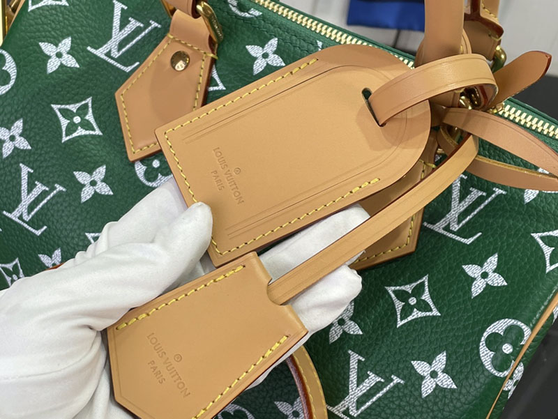 逸品 ルイヴィトン M24423 スピーディ P9 バンドリエール 25 ヴェール LOUIS VUITTON ボストンバッグ - 画像 (6)