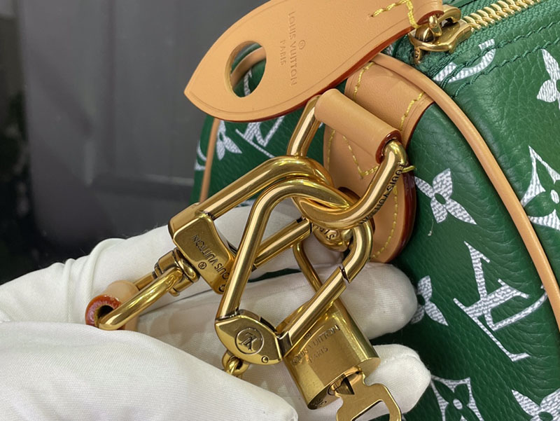 逸品 ルイヴィトン M24423 スピーディ P9 バンドリエール 25 ヴェール LOUIS VUITTON ボストンバッグ - 画像 (5)