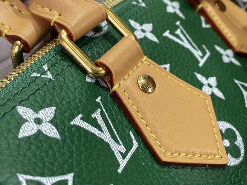 逸品 ルイヴィトン M24423 スピーディ P9 バンドリエール 25 ヴェール LOUIS VUITTON ボストンバッグ - 画像 (4)