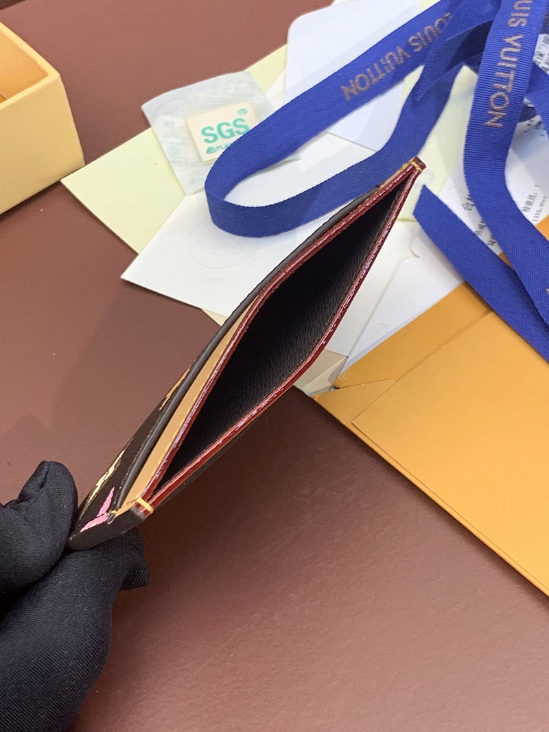 LOUIS VUITTON ルイヴィトン M83348 カードケース レディース モノグラム ポルト カルト・サーンプル - 画像 (6)