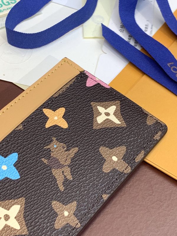 LOUIS VUITTON ルイヴィトン M83348 カードケース レディース モノグラム ポルト カルト・サーンプル - 画像 (5)