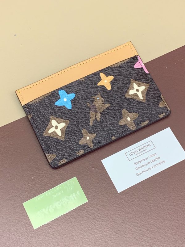 LOUIS VUITTON ルイヴィトン M83348 カードケース レディース モノグラム ポルト カルト・サーンプル - 画像 (4)