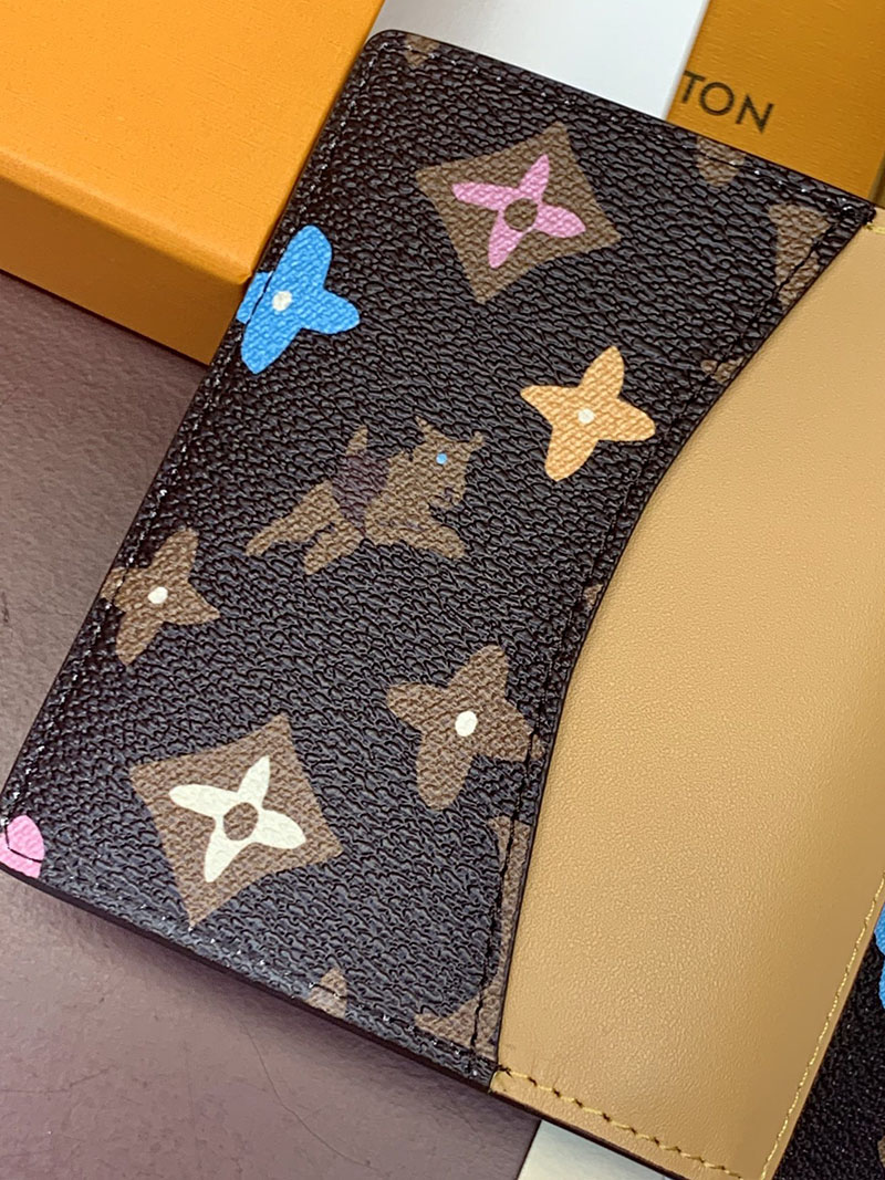 LOUIS VUITTON ルイヴィトン M83337 オーガナイザー・ドゥ ポッシュ チョコレート ルイヴィトン カードケース 財布代わり - 画像 (3)