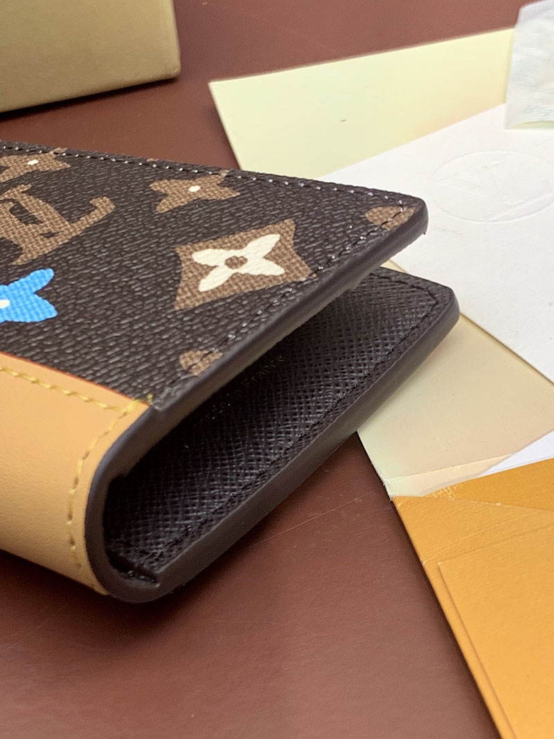 LOUIS VUITTON ルイヴィトン M83337 オーガナイザー・ドゥ ポッシュ チョコレート ルイヴィトン カードケース 財布代わり - 画像 (2)