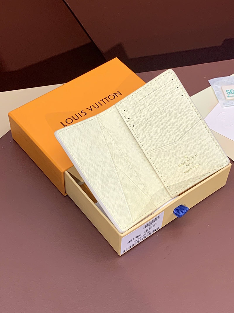 LOUIS VUITTON ルイヴィトン M83336 オーガナイザー・ドゥ ポッシュ バニラ ルイヴィトン カードケース 財布代わり - 画像 (8)
