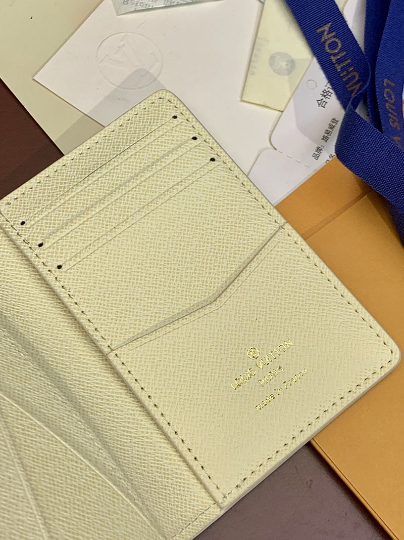 LOUIS VUITTON ルイヴィトン M83336 オーガナイザー・ドゥ ポッシュ バニラ ルイヴィトン カードケース 財布代わり - 画像 (6)