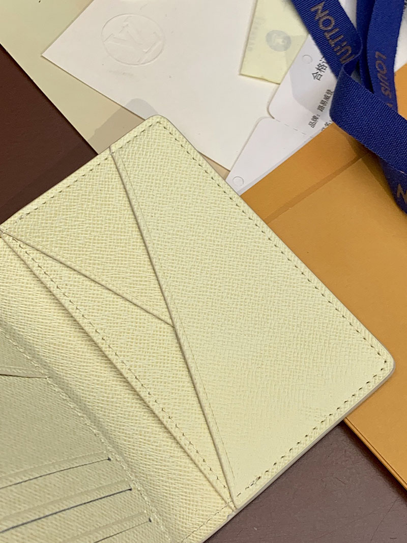 LOUIS VUITTON ルイヴィトン M83336 オーガナイザー・ドゥ ポッシュ バニラ ルイヴィトン カードケース 財布代わり - 画像 (5)