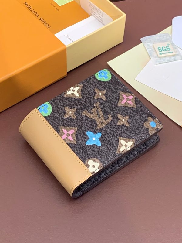 ルイヴィトン アウトレット 店舗 LOUIS VUITTON M83334 ポルトフォイユ･ミュルティプル モノグラム･クラギー - 画像 (3)