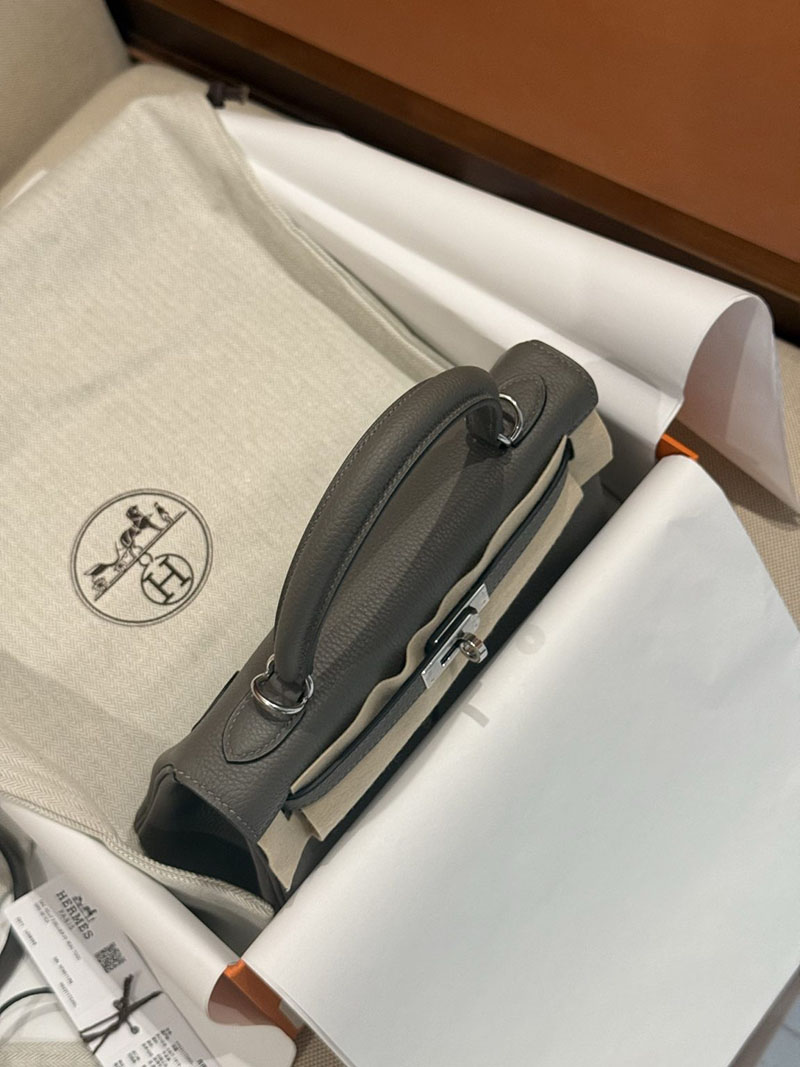 エルメスコピー HERMES ケリー25 内縫い グリメイヤー トゴ シルバー金具 2524018 ケリー25 定価 - 画像 (11)