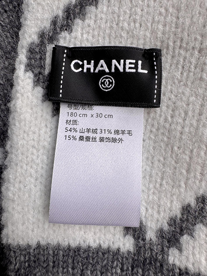 最高級シャネルスーパーコピー CHANEL マフラー スカーフ カシミア 2025新作 cc25103018 CHANEL マフラー 新作 - 画像 (2)